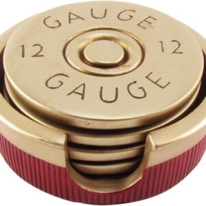 12 Gauge Shotgun Coaster Set
