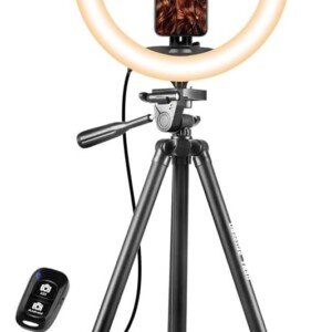 12" Ring Light with Stand & Phone Holder