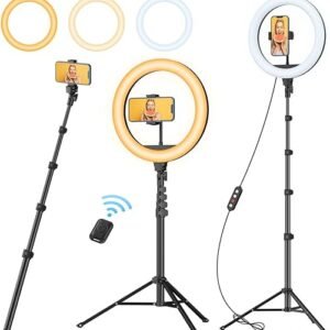 12" Ring Light with Tripod Stand