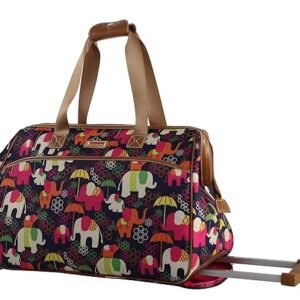 22" Lily Bloom Pattern Duffel Bag