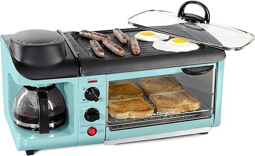 3-in-1 Breakfast Station - Aqua