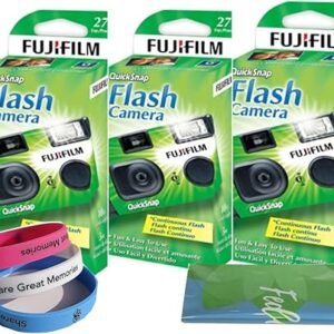 3-Pack Fujifilm Disposable Camera Bundle
