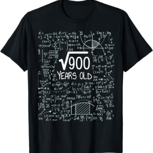 30th Birthday Square Root T-Shirt