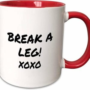 3dRose Good Luck Theater Mug