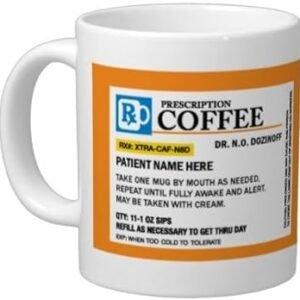 4CInk Personalized Prescription Coffee Mug