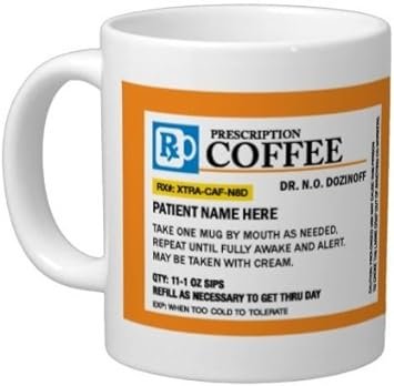 4CInk Personalized Prescription Coffee Mug