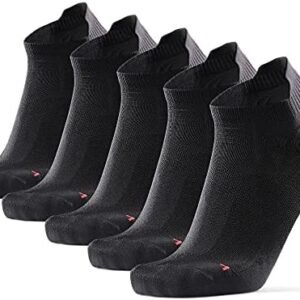 5 Pack Moisture-Wicking Athletic Socks