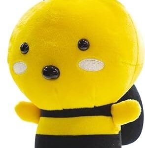 8" Putrer Bee Plush Toy: Soft Honeybee Stuffed Animal