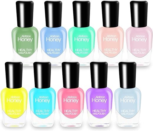 Abitzon Eco-Friendly Nail Polish Set