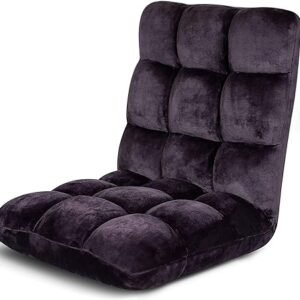 Adjustable Memory Foam Floor Chair for Gaming