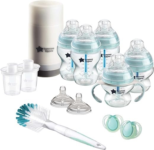 Advanced Anti-Colic Newborn Bottle Feeding Gift Set
