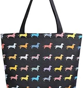 ALAZA Large Reusable Tote Bag for Shopping
