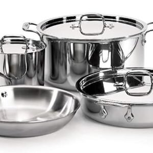 All-Clad Stainless Steel Cookware Set