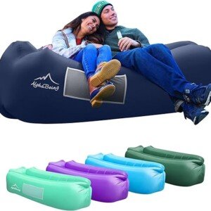 AlphaBeing Inflatable Lounger - Best Air Sofa for Camping