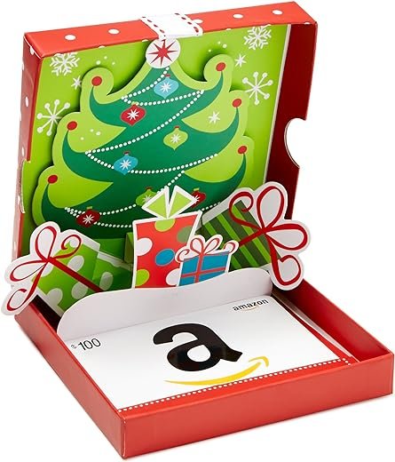 Amazon $100 Gift Card: Holiday Pop-Up