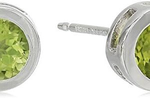 Amazon Birthstone Stud Earrings