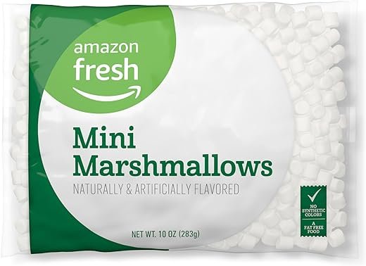 Amazon Fresh Mini Marshmallows, 10 Oz