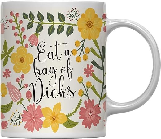 Andaz Press Floral Flowers Coffee Mug Gift