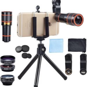 Apexel 2-in-1 Phone Camera Lens Kit
