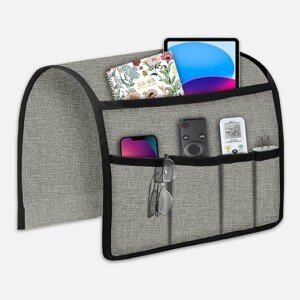 Armrest Organizer with Remote Control Holder