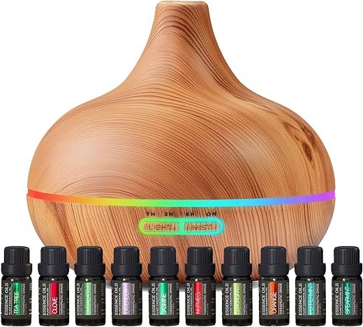 Aromatherapy Diffuser Set: Ultimate Ultrasonic Oils