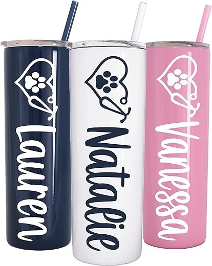 AVITO Personalized Vet Stainless Steel Tumbler
