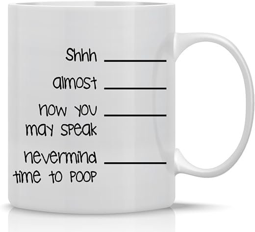 AW Fashions Funny Poop Coffee Mug - 11OZ