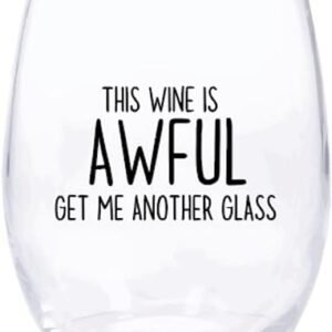 Awful Wine Glass - TV Show Merchandise