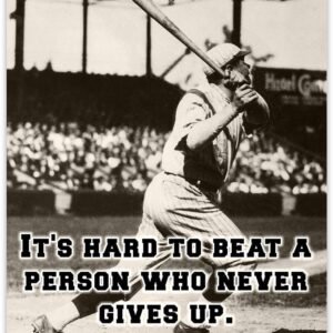 Babe Ruth Baseball Wall Decor