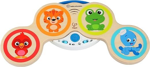 Baby Einstein Wooden Drum Musical Toy+