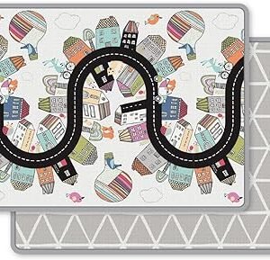 Baby Play Mat, Reversible Foam Floor