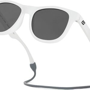 Baby Sunglasses with Strap - Polarized, BPA Free
