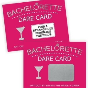 Bachelorette Dare Scratch Off Game