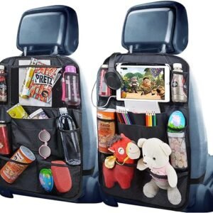 Backseat Car Organizer with USB/Headphone Hole