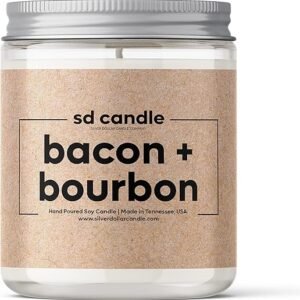 Bacon Bourbon Candle - Anniversary Gifts for Men