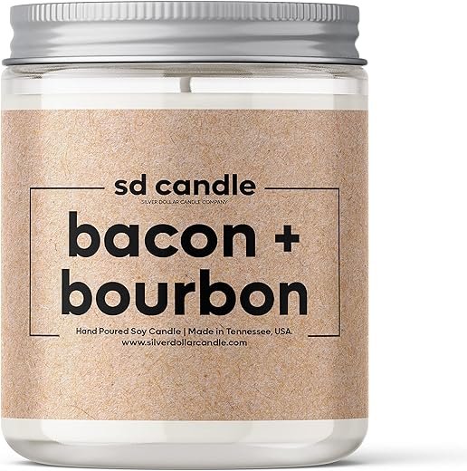 Bacon Bourbon Candle - Anniversary Gifts for Men
