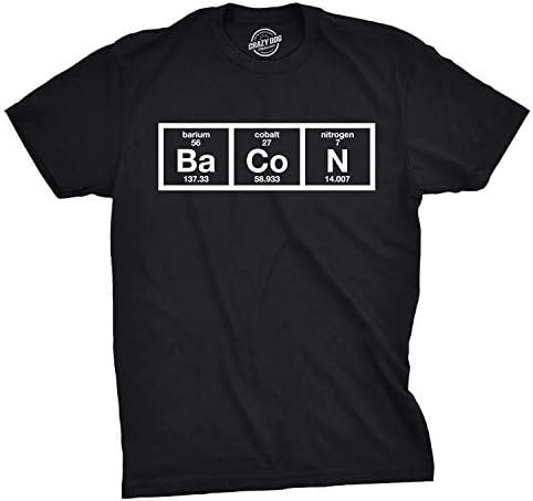 Bacon Chemistry T-Shirt: Nerdy, Funny, Science