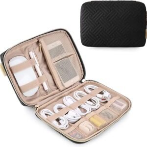 BAGSMART Travel Electronics Organizer Bag