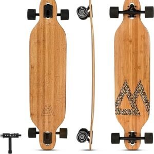 Bamboo Carbon Fiber Longboards for Skateboarding