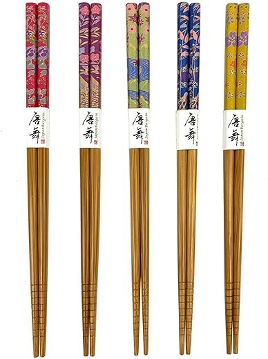 Bamboo Chopsticks Set - 5 Pair