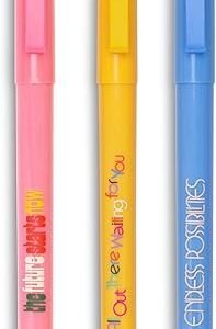 ban.do Black Ink Pen Set, BTS22 Assorted