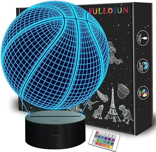 Basketball 3D Night Light Birthday Gift