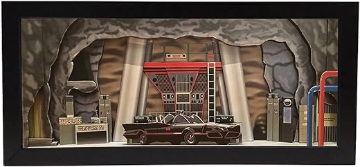 Batman Batcave Diorama - Collector's Art Gift