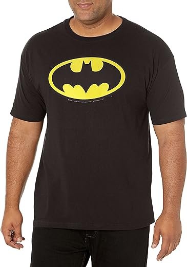 Batman Logo Black T-Shirt for Men