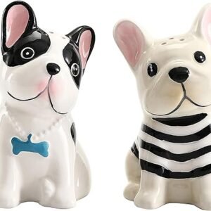 Bico Bull Dog Salt & Pepper Shakers