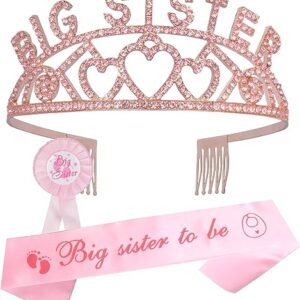 Big Sister Baby Shower Decoration Set