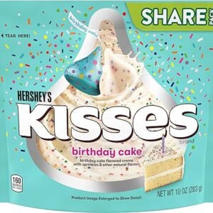 Birthday Cake Hershey's Kisses Candy Pack