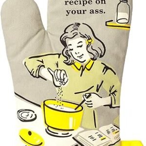 Blue Q Oven Mitt, New Recipe Ass