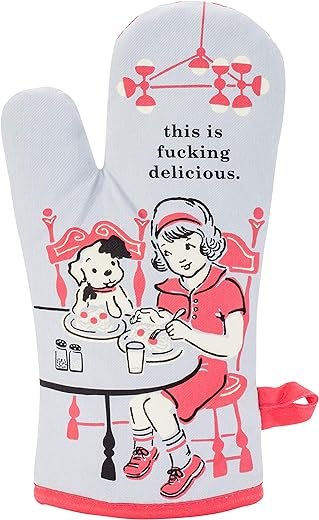 Blue Q Oven Mitts: Delicious, 1 Glove