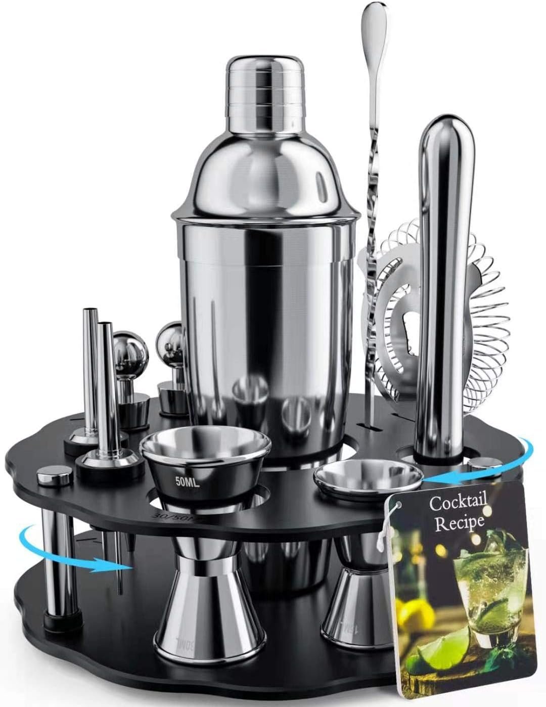 Bokhot Bartender Kit with 14 Pieces